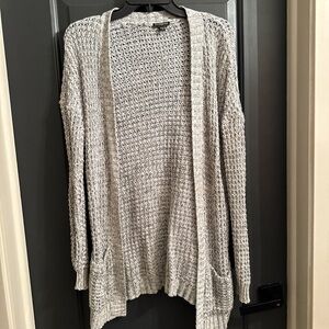 Express Heather Gray Women's Cardigan